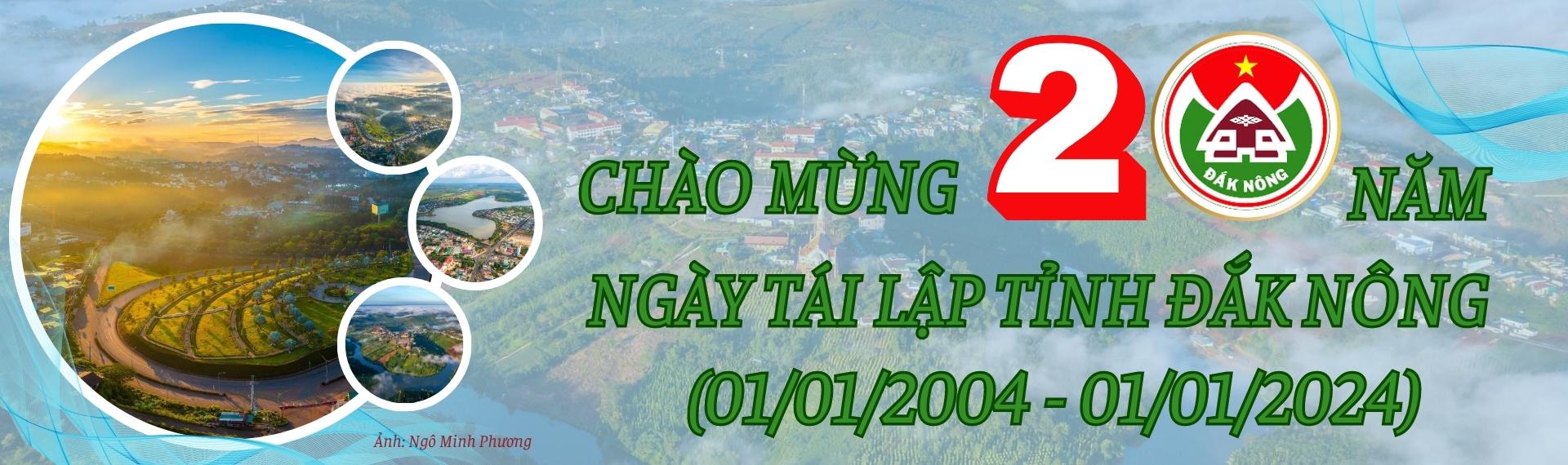 1. banner website chao mung 20 nam Ngay tai lap tinh Dak Nong