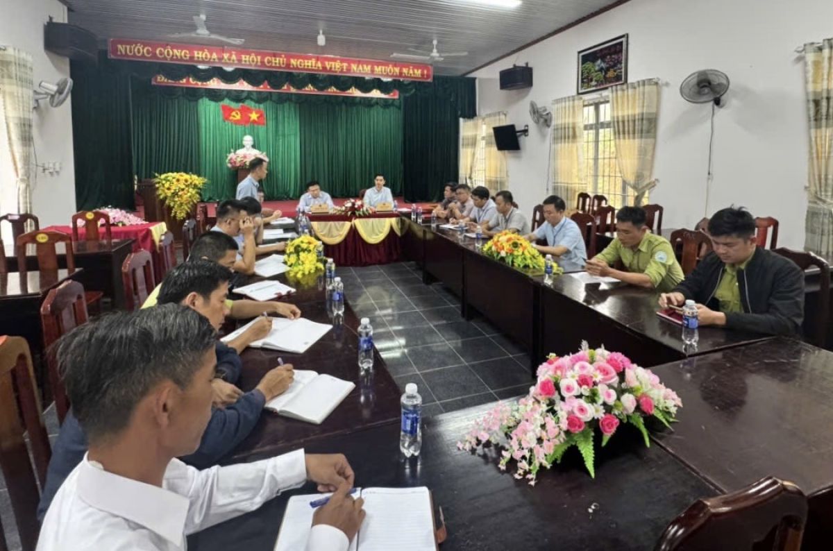 Tăng cường phối hợp bảo vệ rừng tại Vườn quốc gia Tà Đùng
