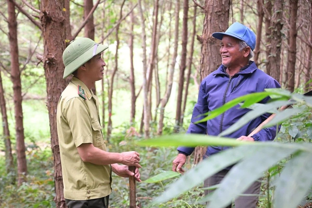 Giữ rừng T&agrave; Đ&ugrave;ng trong sắc xu&acirc;n